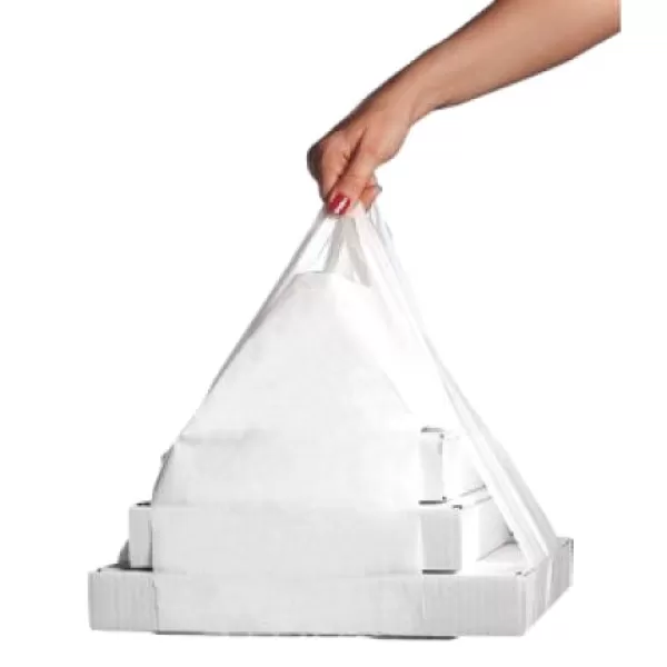 Punga maieu 33x59 cm, ambalaj pentru cutii pizza, HDPE
