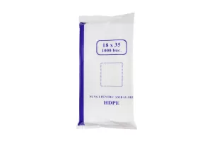 Pungi 18x35 cm pentru ambalare, HDPE