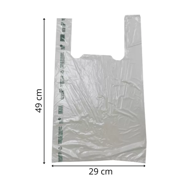 Punga biodegradabila 29x49 cm, 5 kg