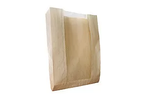 Pungi hartie cu ferestruica 24x32 cm, pentru paine