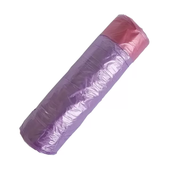 Saci de gunoi cu funie 35 L violete, Standard, 20 pungi/rulou