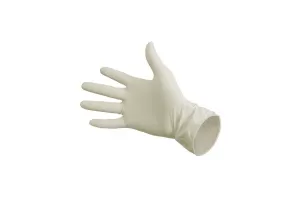 Manusi latex, cu talc, L
