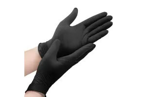 M?nu?i nitril, negre, M
