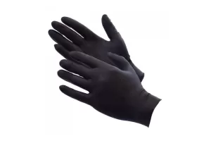 Manusi nitril, negre, L