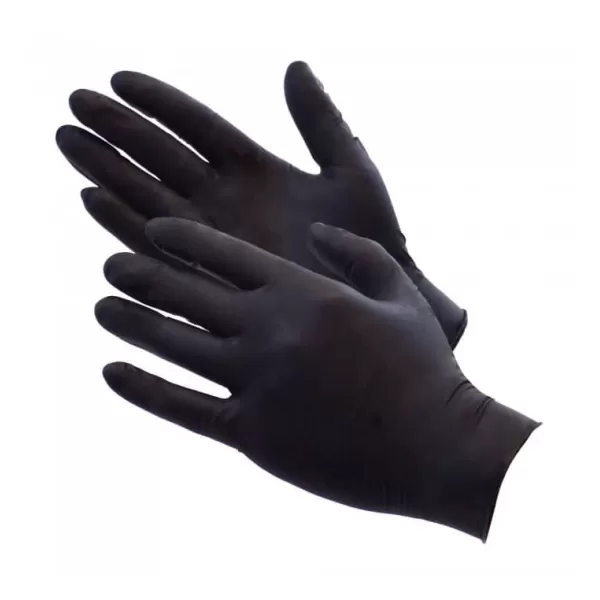 Manusi nitril, negre, L