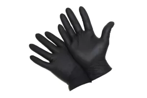 Manusi nitril, negre, S