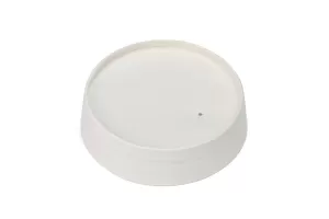 Capac alb din hartie, pentru pahare 330 si 250 ml