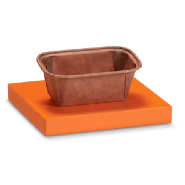 Forme pentru copt din hartie, maro, 199x73x62 mm