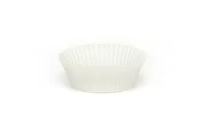 Forme din hartie pentru briose, albe, 50x25H mm, RD52
