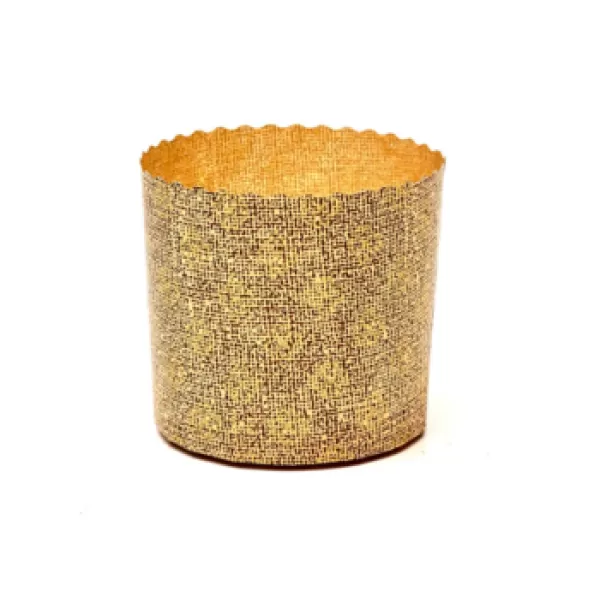 Forma din hartie pentru panettone, 90x90H mm, 200 g