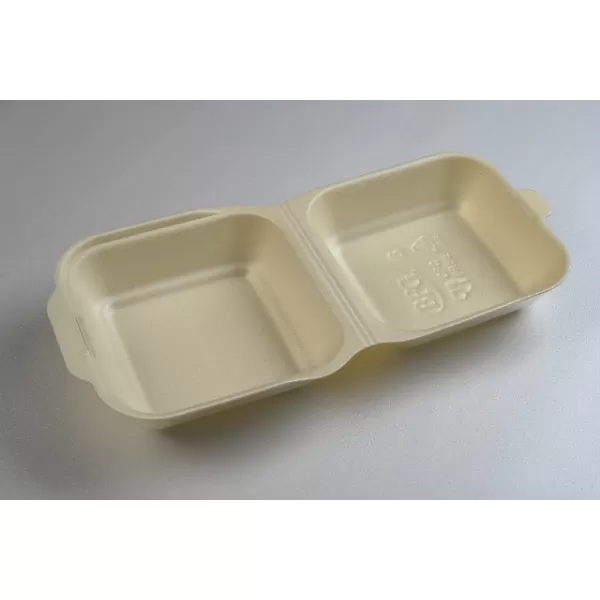 Container bej patrat, 150x150x70 mm, HB-6