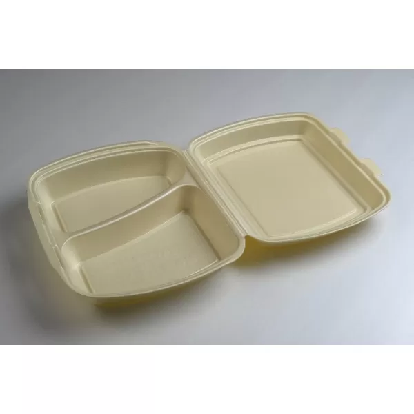 Container bej cu 2 compartimente, XPS, MB-2