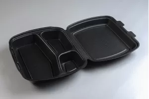 Container bej cu 3 compartimente, XPS, MB-3