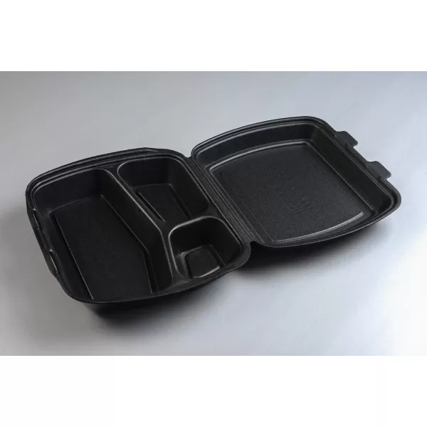 Container bej cu 3 compartimente, XPS, MB-3