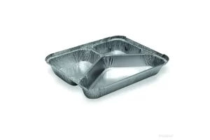 Caserole aluminiu cu 3 compartimente, S-681L