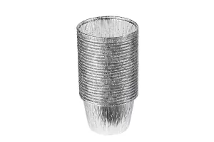 Caserole rotunde aluminiu 135 ml, SP87