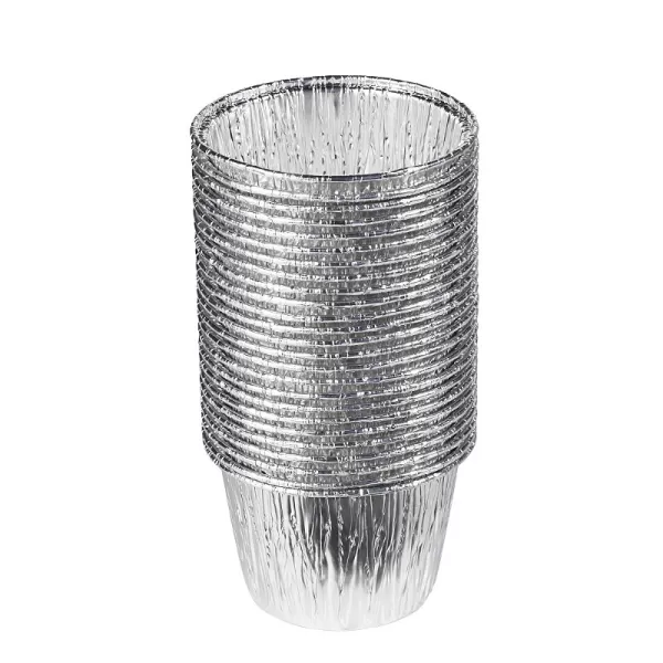 Caserole rotunde aluminiu 135 ml, SP87