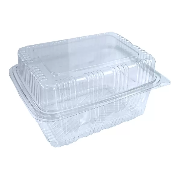 Container cu capac inalt, transparent, 2000 ml