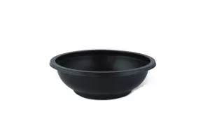 Container negru rotund, 350 ml, RB-350