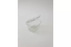 Sosiere transparente cu capac atasat, 50 ml