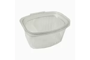 Sosiere transparente cu capac atasat, 80 ml