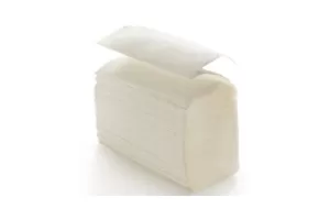 Servetele pliate V albe, 200 foi, 2 straturi