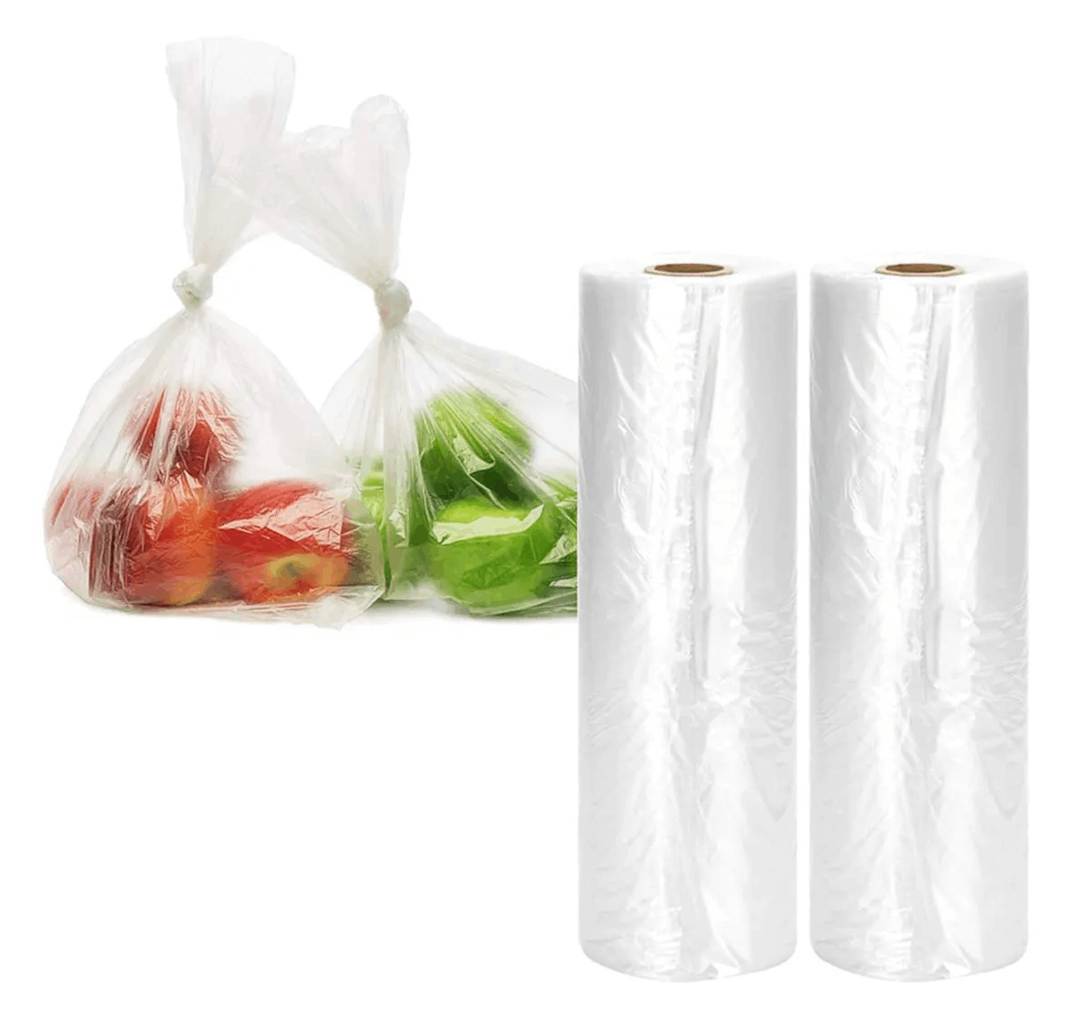 Pungi in rulou pentru ambalare 24x42 cm, 500 buc/rul