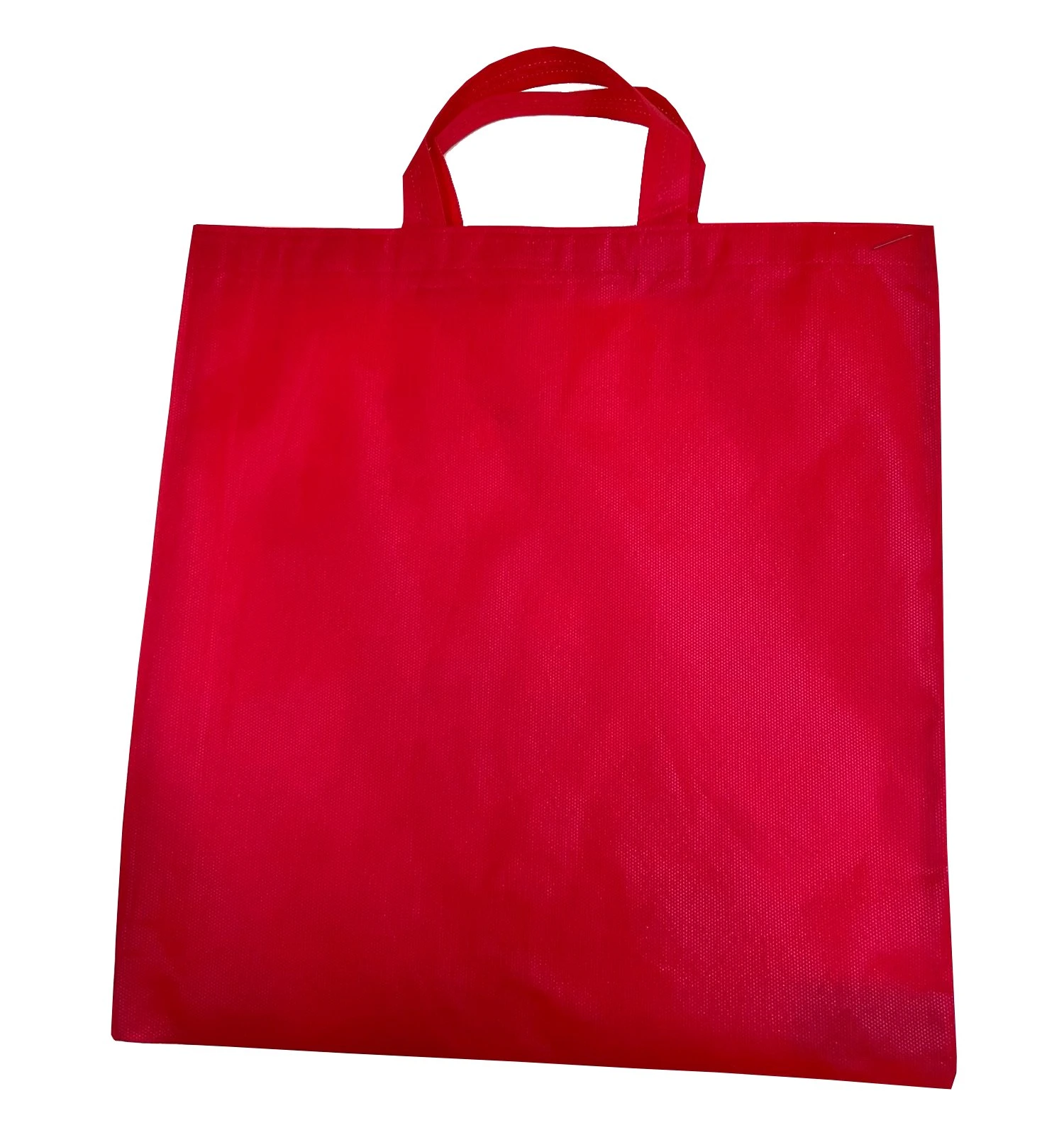 Punga din textil 38x40 cm, rosie