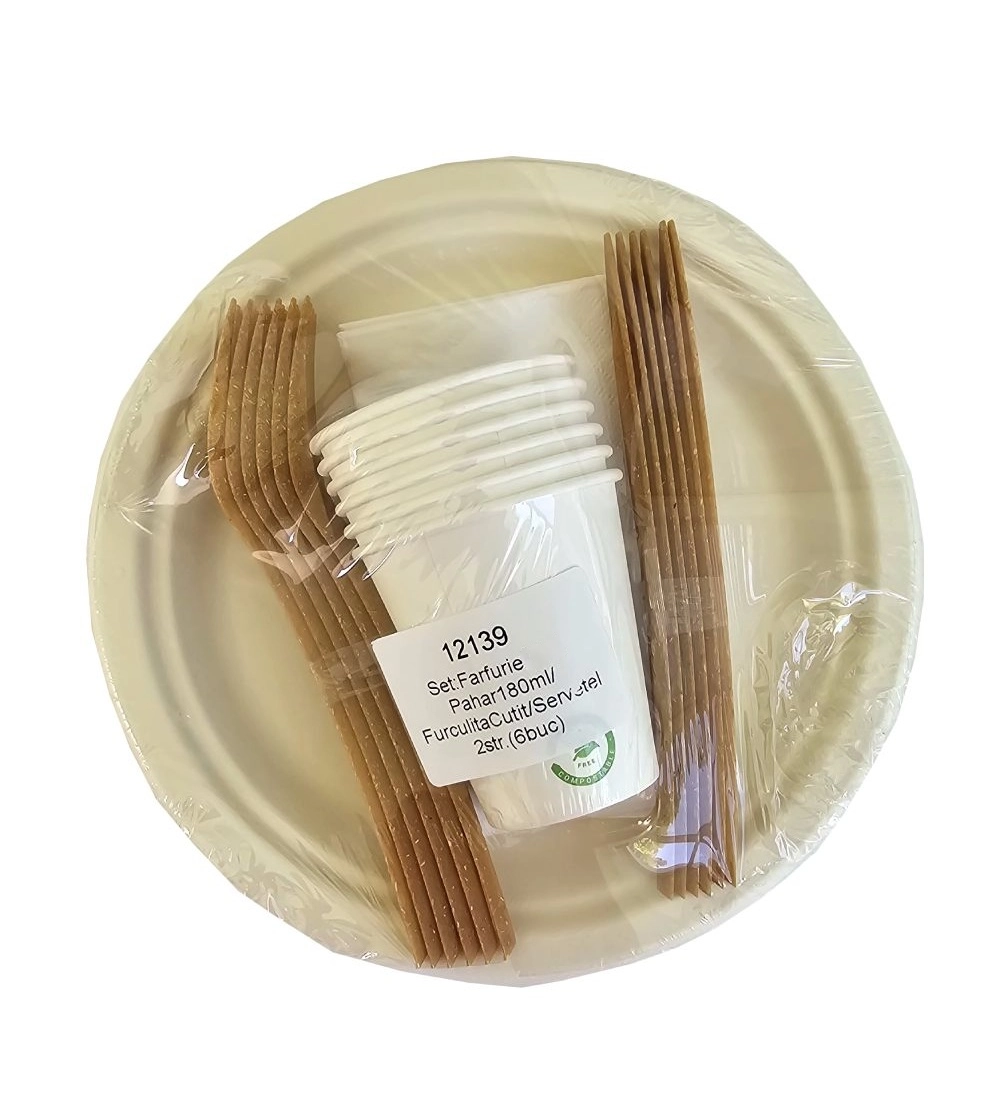 Bio set picnic pentru 6 persoane