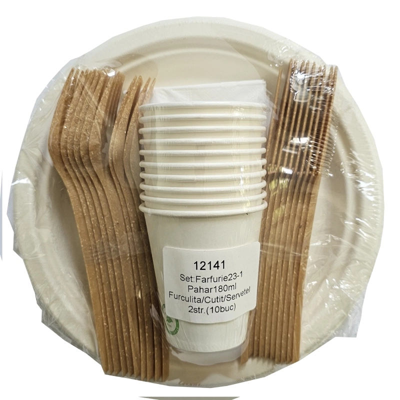 Bio set picnic pentru 10 persoane