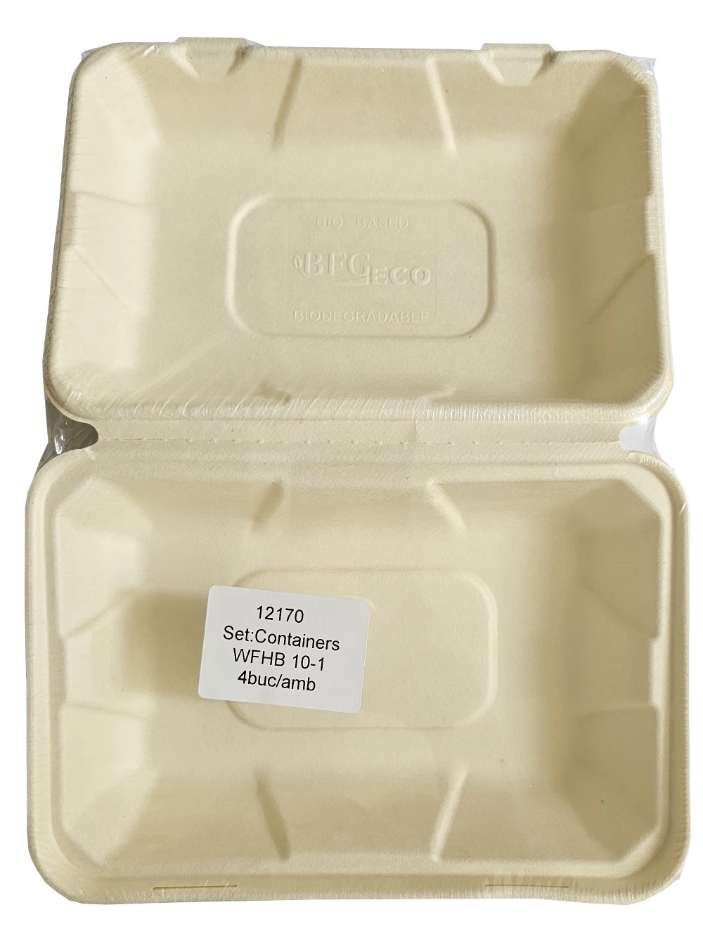 Set bio containere 235x165x75 mm, (4 buc.)