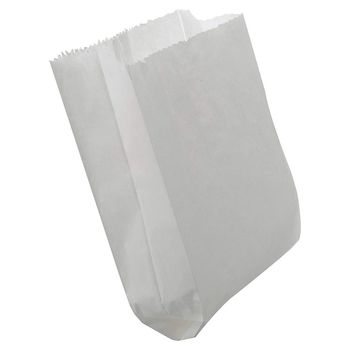 Punga hartie 12x24 cm, alba