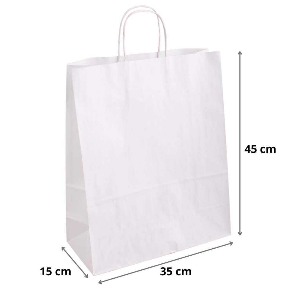 Punga Hartie MR 35x15x45 Alba