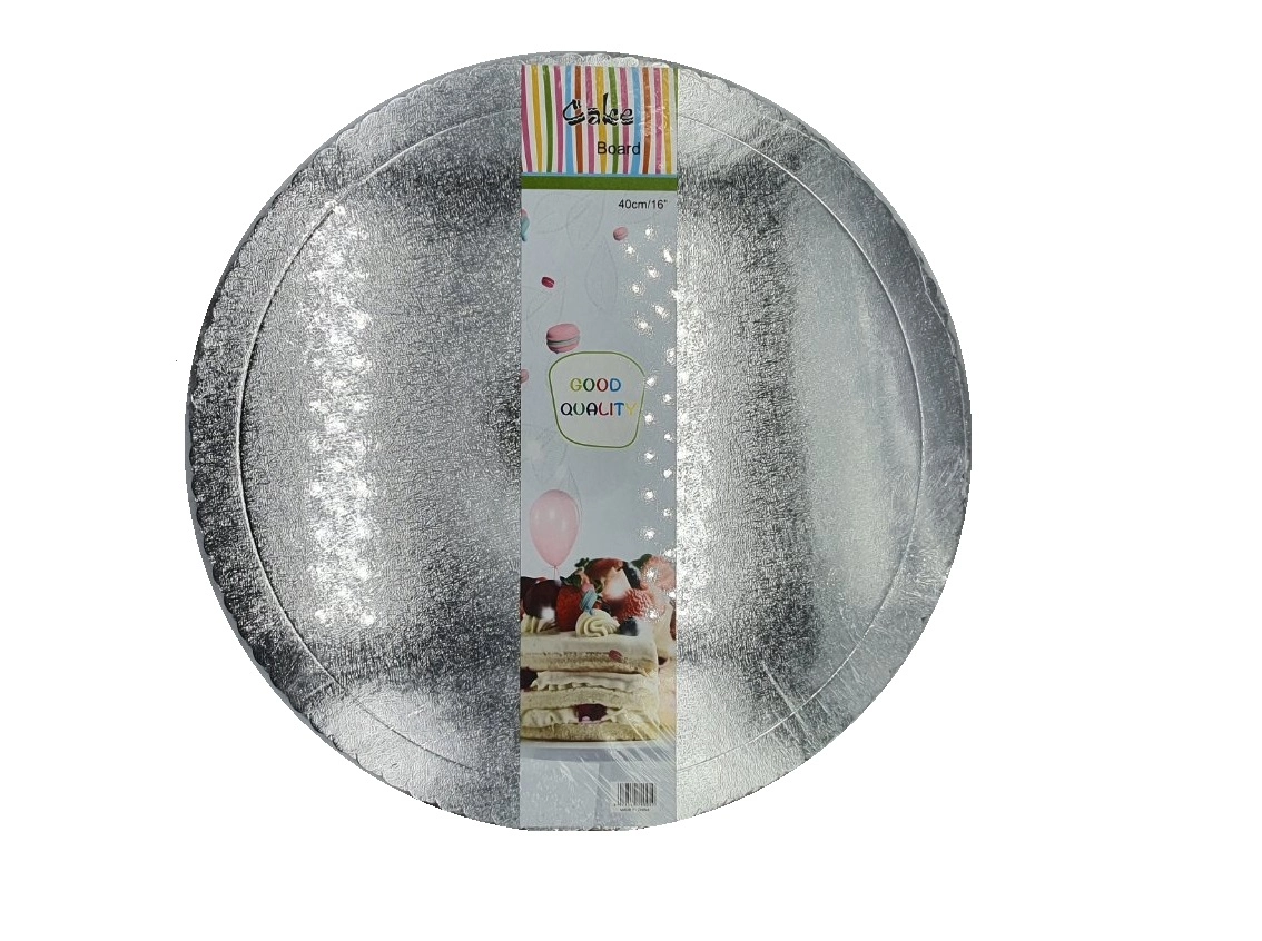 Platforma pentru tort rotunda, 40 cm, 5 buc/amb