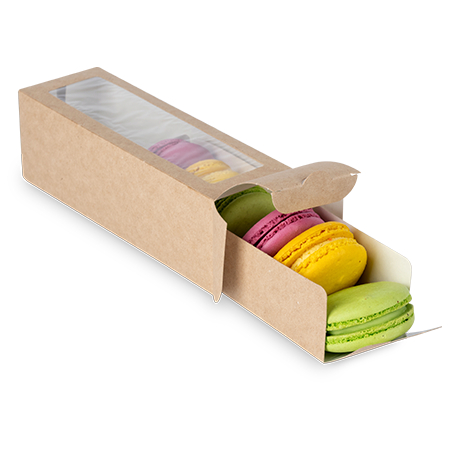Cutie pentru 6 macarons, 180x107x55 mm