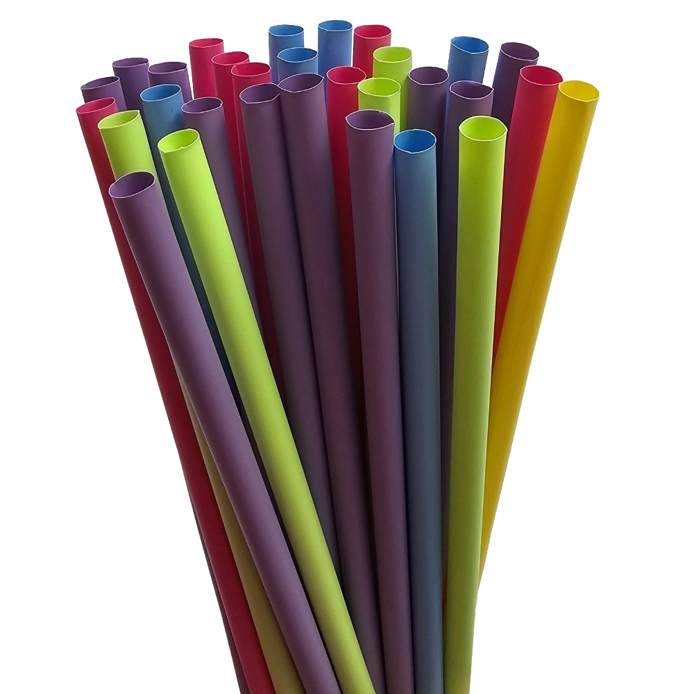 Paie biodegradabile 25 cm, colorate, 30 buc