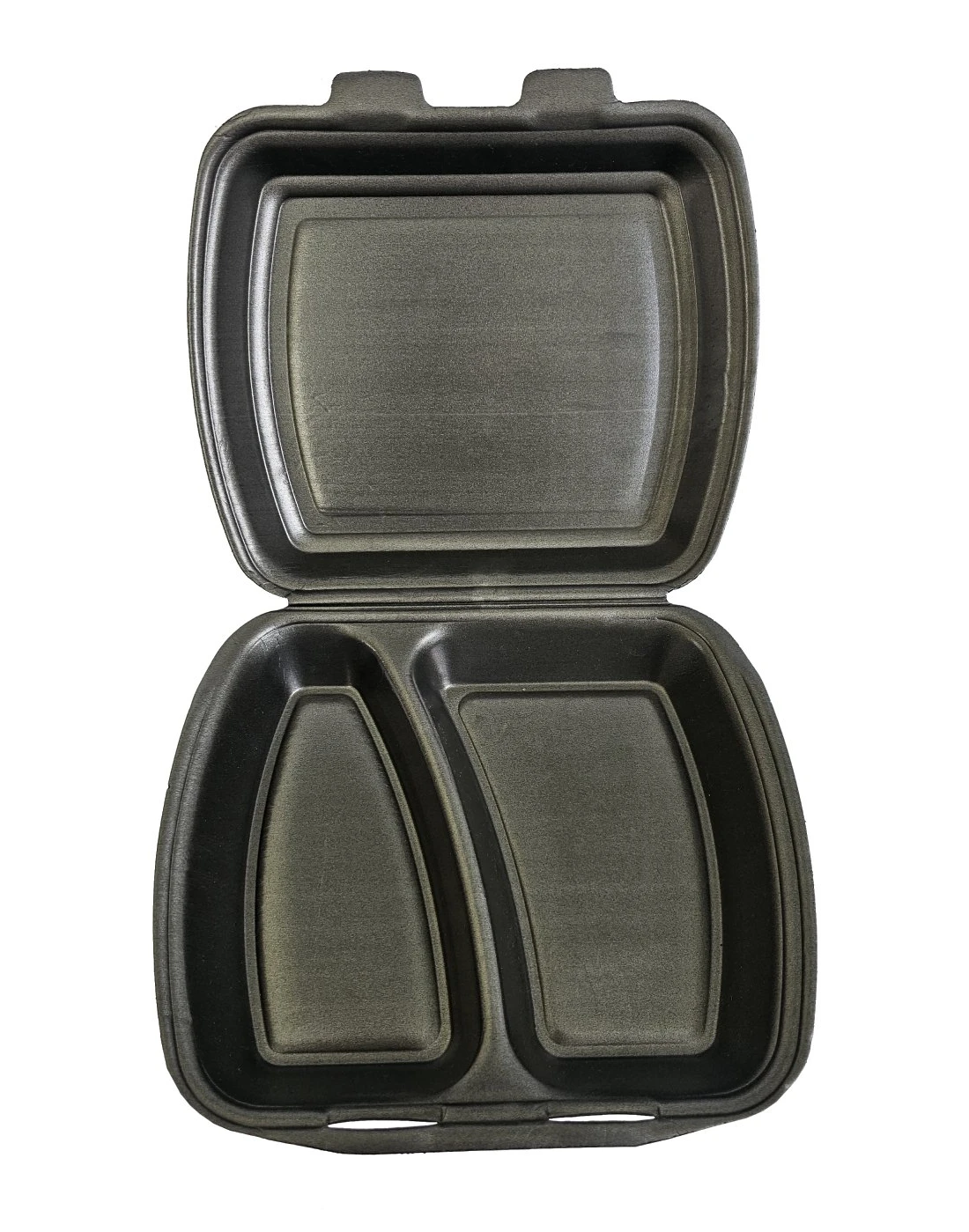 Container negru cu 2 compartimente, 240x210x70 mm, MB-2