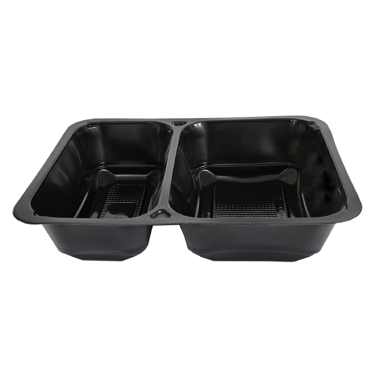 Container standard cu 2 compartimente,  227x178x50 mm, MB 2-50