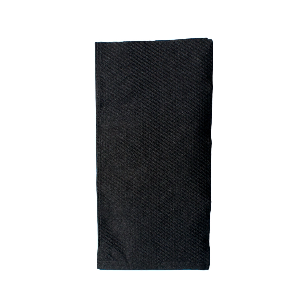 Servetele negre 24x24 cm, 1500 buc